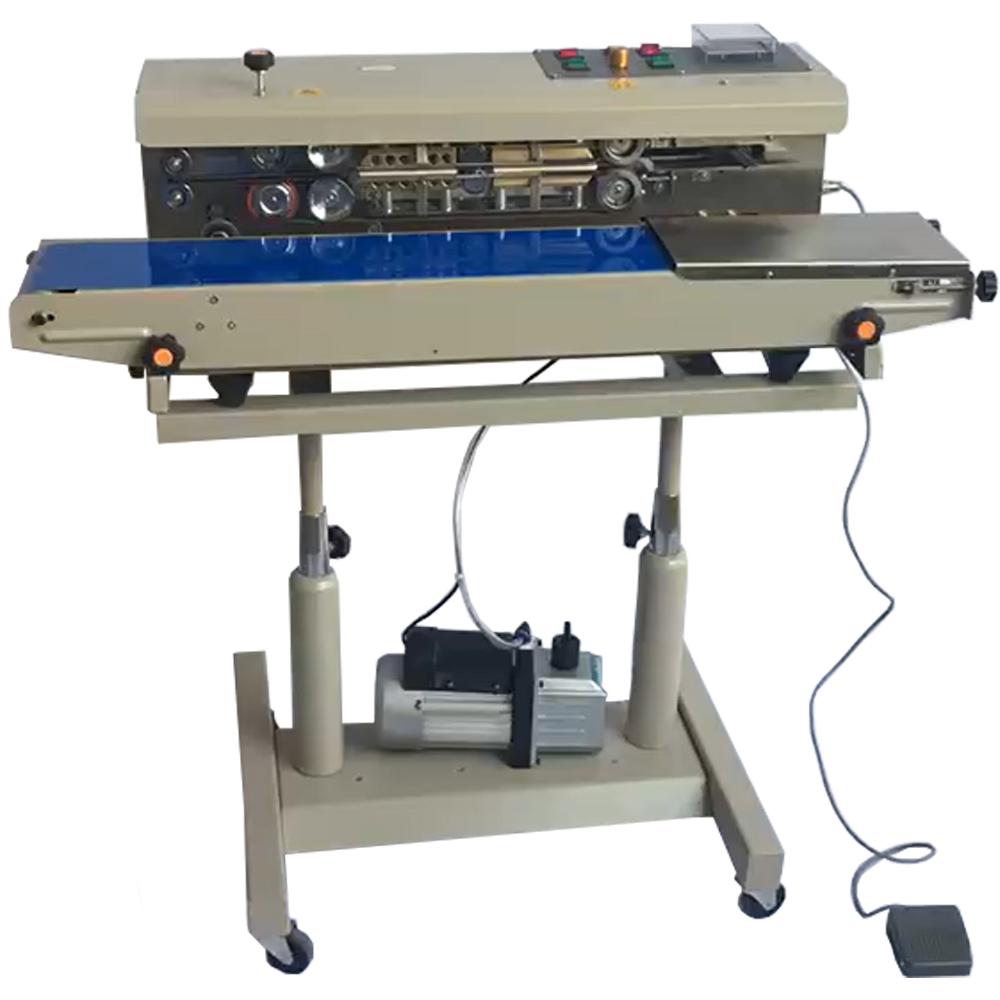 Packtech Yürüyen Bantlı Vakumlu Yapıştırma Makinesi PT-FRD-1000WD