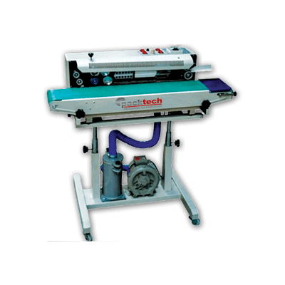 Packtech Ayaklı Konveyörlü Yapıştırma Makinesi - Hava Üflemeli