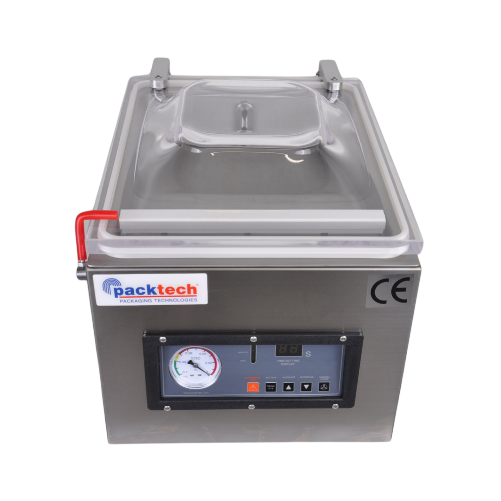 Packtech Endüstriyel Masaüstü Vakum Makinesi PT-VM-400TC/B